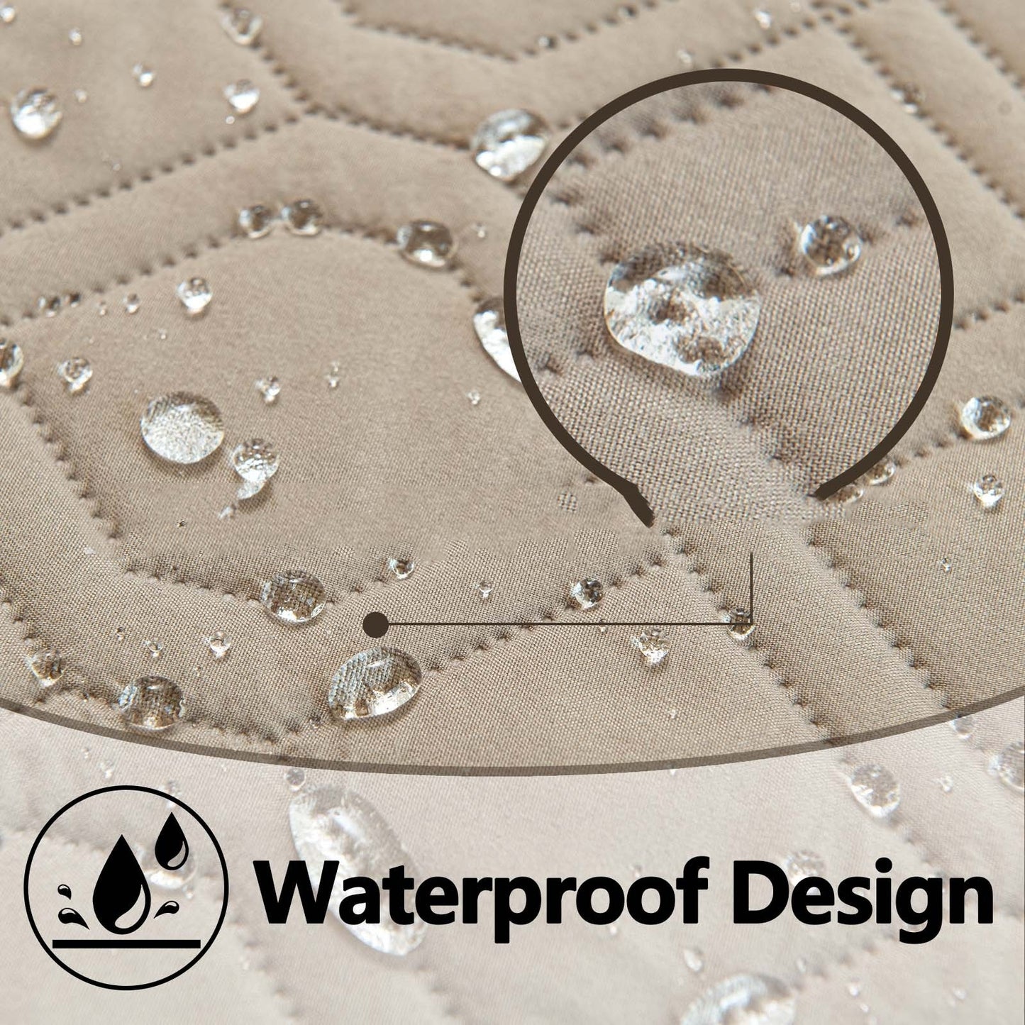 Contrast Color Double-sided Waterproof Pet Sofa Cushion