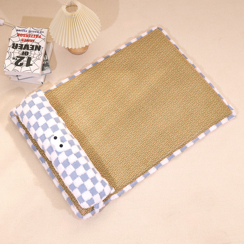 Cat's Nest For All Four Seasons Universal Kennel Large Dog Cushion Summer Pet Nest Cat Sleeping Mat