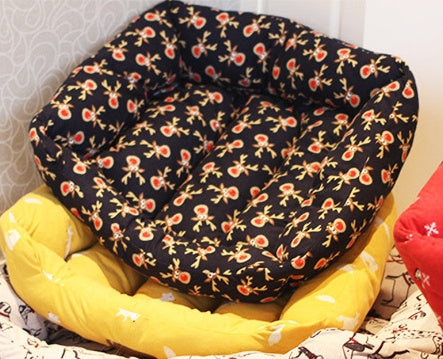 Small Square Nest Teddy Bichon Pet Kennel Dog Mat Four Seasons Universal Warm Nest