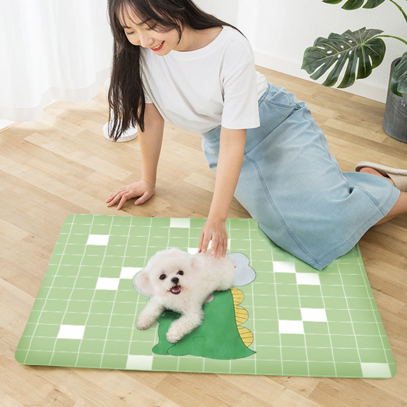 Cartoon Small And Medium Sized Kennel Pad Cooling Ice Pad