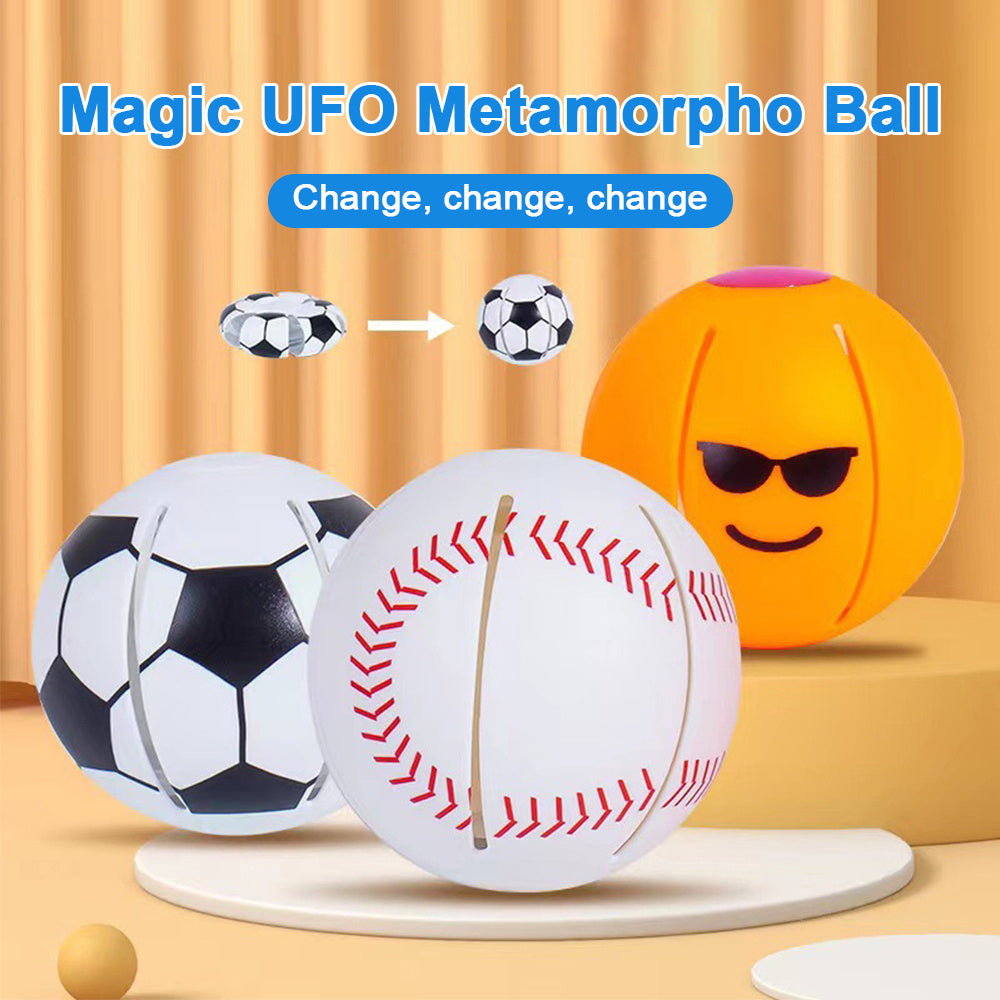 Interactive Pet Toys For Dog Bouncy Glowing Ball Self Help Relieve Boredom Magic Flying Disc Outdoor Dog Training Toy