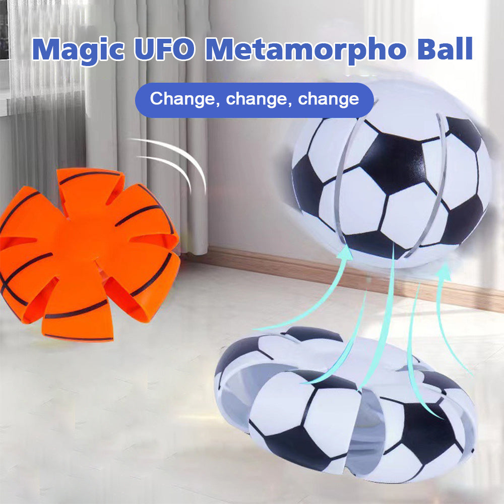 Interactive Pet Toys For Dog Bouncy Glowing Ball Self Help Relieve Boredom Magic Flying Disc Outdoor Dog Training Toy