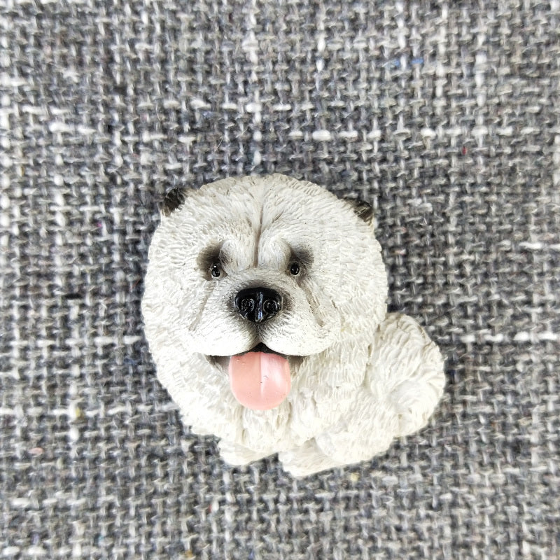 Imitation dog refrigerator magnet