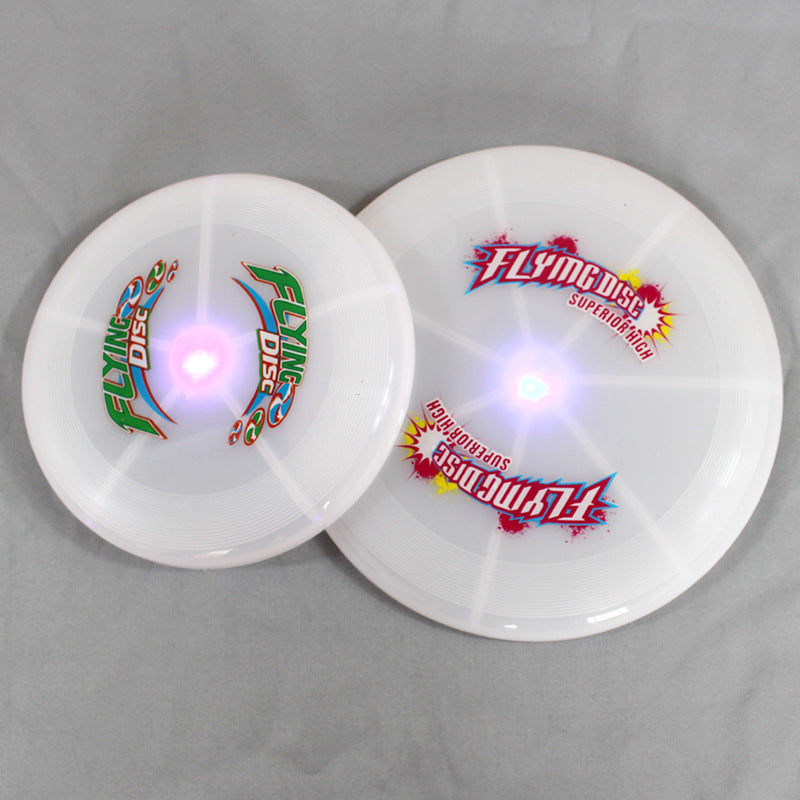 Colorful color changing luminous ufo flying saucer
