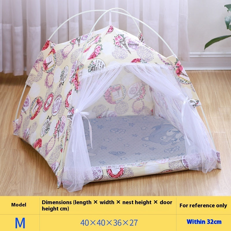 Cat Nest Summer Tent Kennel Four Seasons Universal