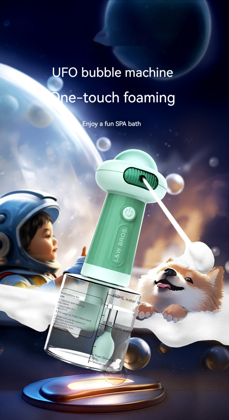 Smart Pet Bath Bubble Machine 400ML Second Generation