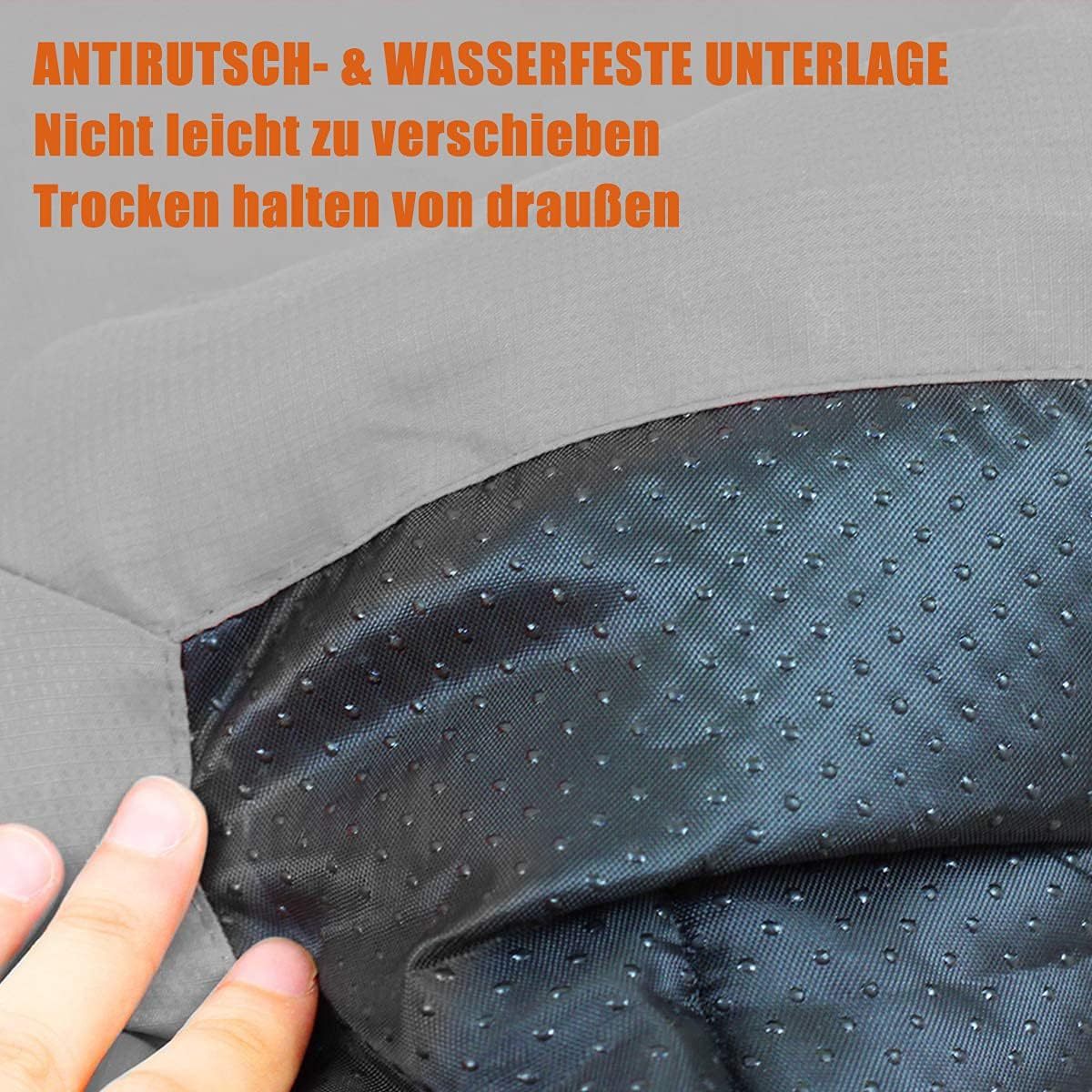 Outdoor Dog Bed Portable Camping Travel Dog Bed Soft Comfortable Waterproof Non-Slip Machine Washable Easy To Clean Pet Mat For Small Medium And Large Dog And Cat
