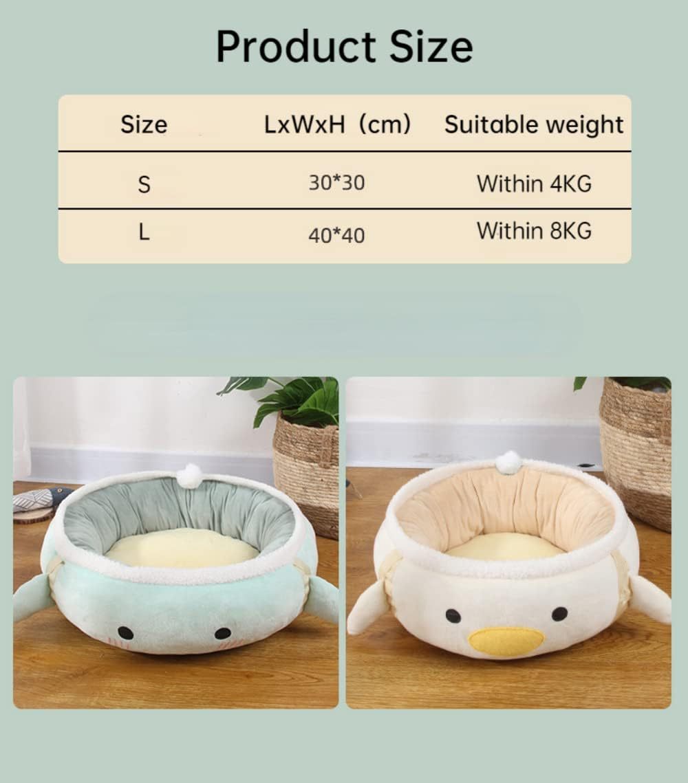 Cat Nest Chick Dinosaur Shape Cat Bed Cat Hammock Cute And Comfortable Cat Sofa Bed Can Be Hung Can Be Placed Flat Pet Bed Suitable For Small Cats And Dogs