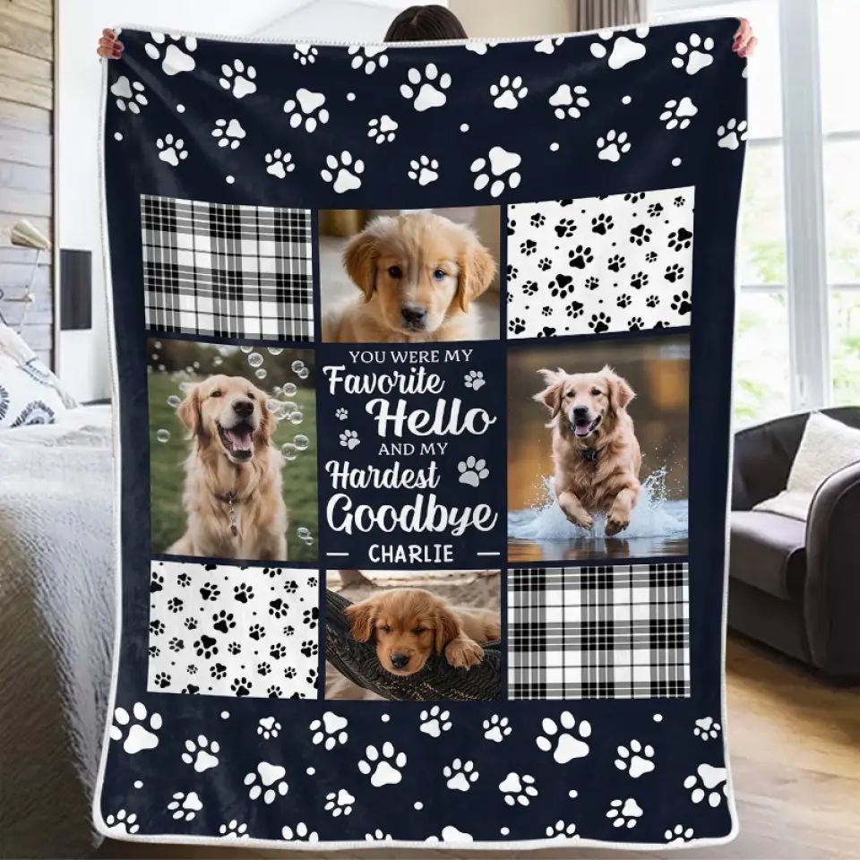 Pet Dog Blanket Super Soft Flannel Creative Personality DIY