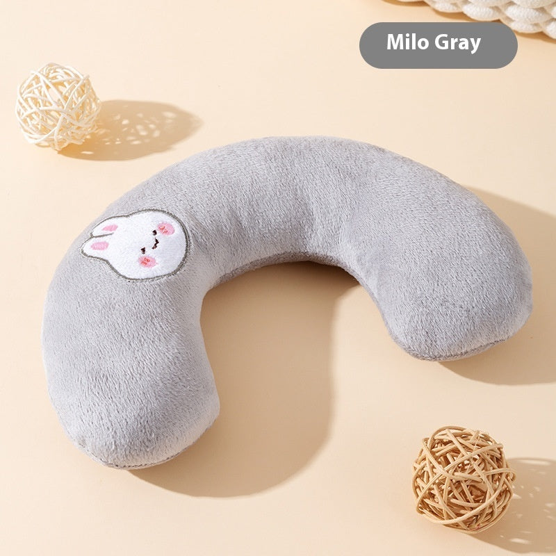 Cat U-shape Pillow Special Breathable Mini Pillow