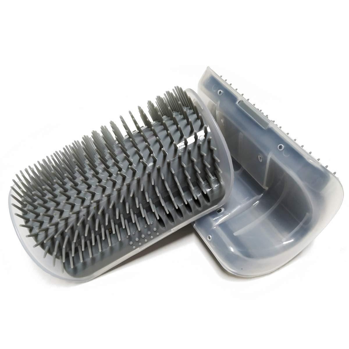 Cat Self Groomer Arch Self Cleaning Slicker Brush Upgraded Cat Brushes Wall Corner For Shedding Grooming, Softer Massager Comb Interactive Toy For Short Long Haired Dog Kitten Puppy