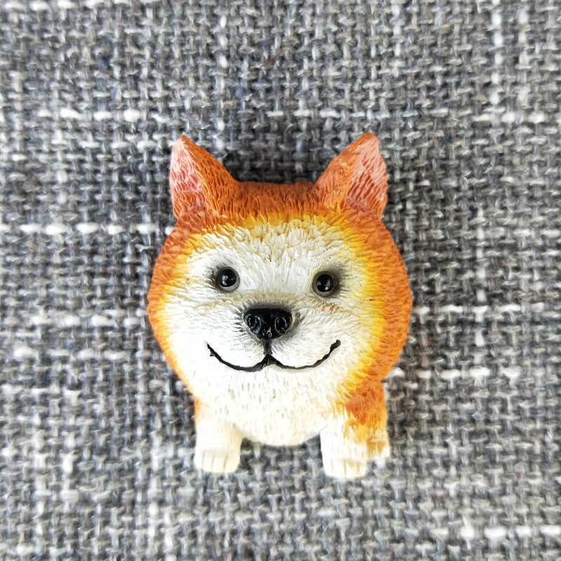Imitation dog refrigerator magnet