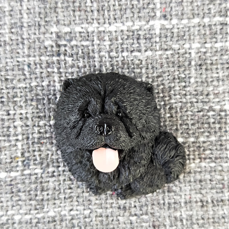 Imitation dog refrigerator magnet