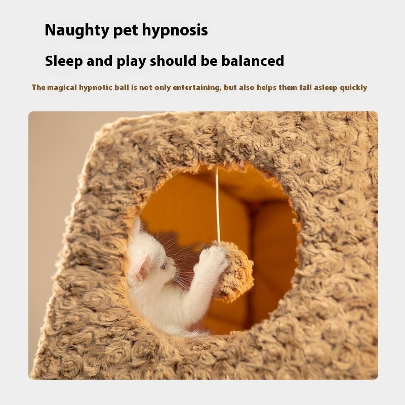 Cat Nest Dual-use Foldable Fully Enclosed