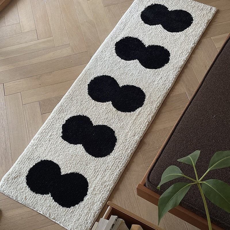Flocking Carpet Long Velvet Thickened Non-slip Absorbent Strip Home Tea Table Cloth
