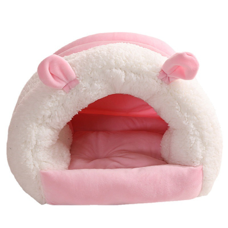 Closed Cat Nest For All Four Seasons Universal Supplies For Cats Washable And Warm Kennel For Winter Mat For Kitten Room