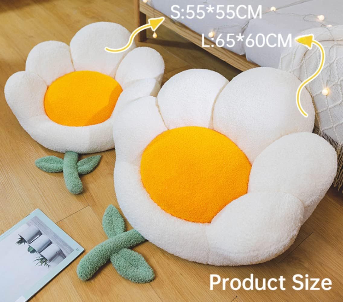 Flower Shaped Cat Nest Soft Non Slip Thick Comfortable Bed Multifunctional Cushion Suitable For Small Cats And Dogs