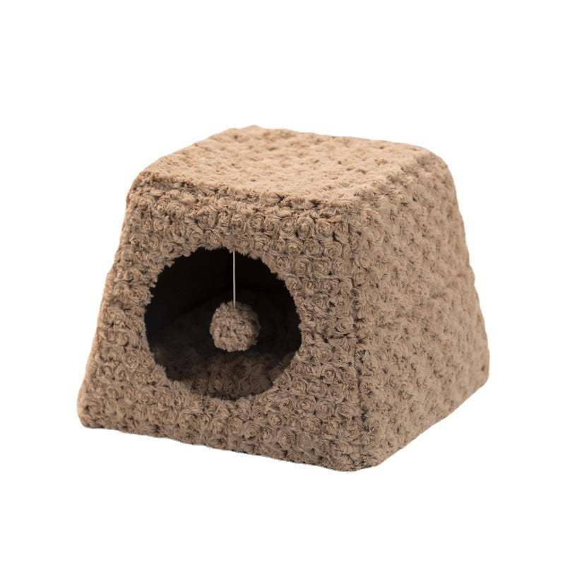 Cat Nest Dual-use Foldable Fully Enclosed