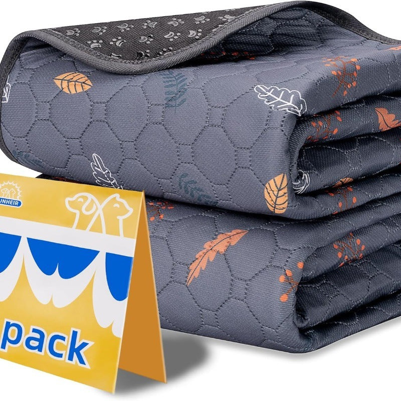 Breathable Absorbent Machine Washable Non-slip Training Dog Urine Pad Pet Supplies