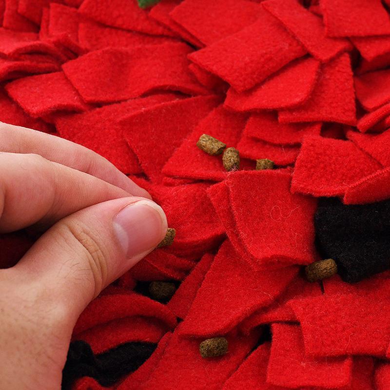 Mat Interactive Pet Sniffing Slow Feeder Mat Pet Forage Slow Feed Mat With Strawberry Shape For Animals Dog Puppy Cat Rabbit