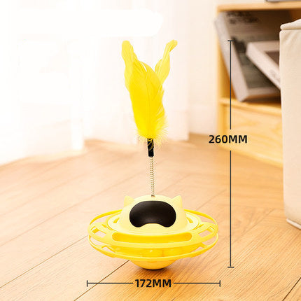 Cat Stick Cat Toy Self-hi To Relieve Boredom Cat Cat Tumbler Turntable Kitten Pet Cat Play Cat Products