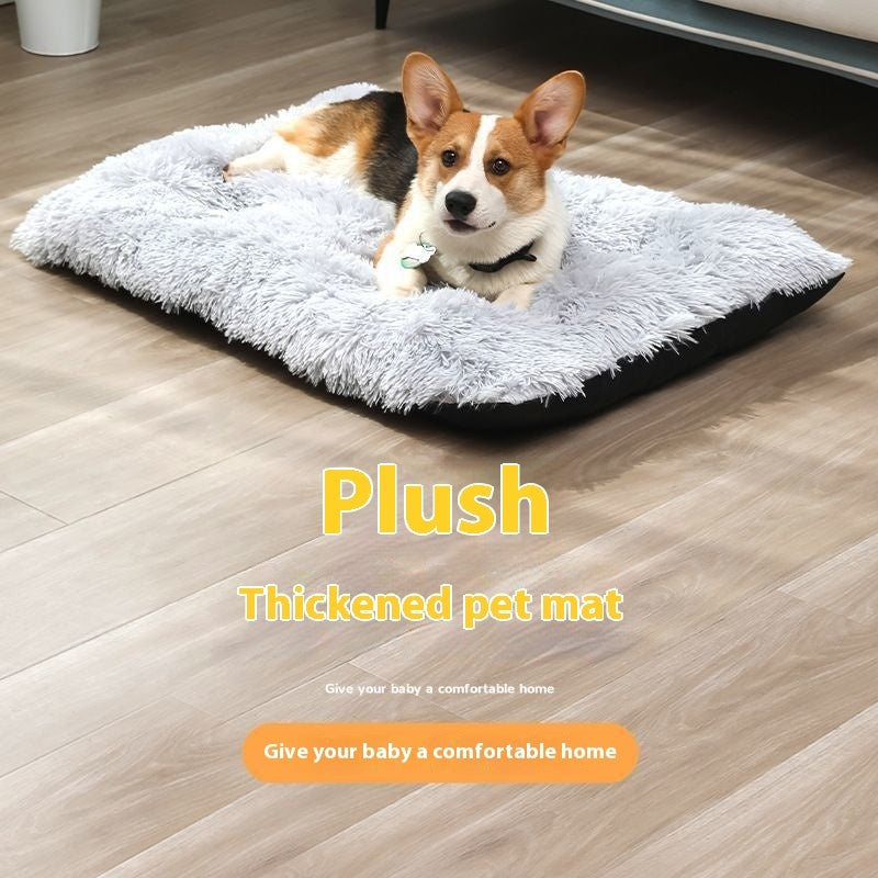 Dog Thickened Mattress Winter Warm Mat
