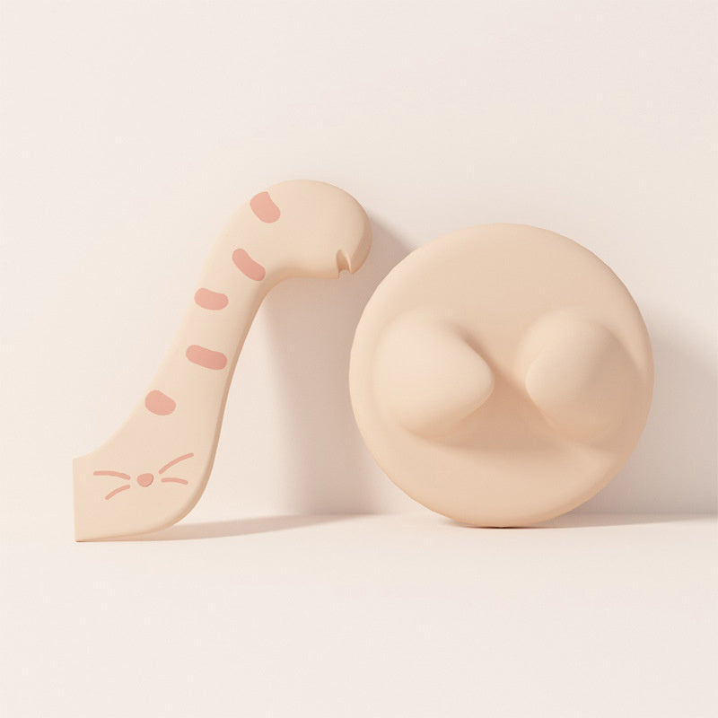 Pet Spoon Multifunctional Can Opener Wet Food Mixing Spoon Silicone Cat Can Sealing Cover Food Storage Dog Accessory