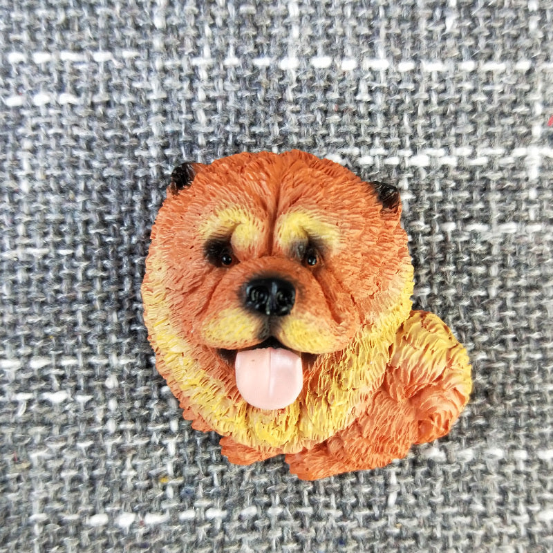 Imitation dog refrigerator magnet