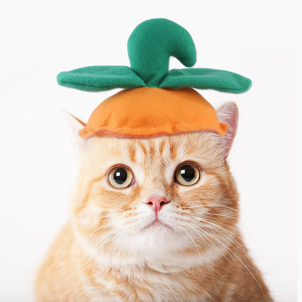 Funny Pet Dog Cat Costume Warm Hat Photo Props Headwear