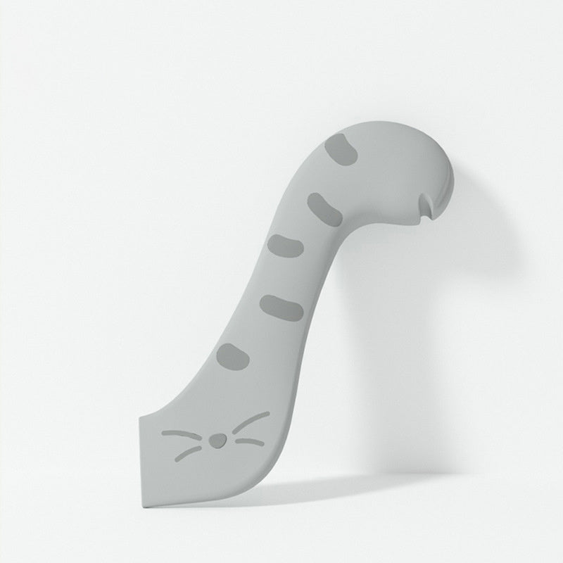 Pet Spoon Multifunctional Can Opener Wet Food Mixing Spoon Silicone Cat Can Sealing Cover Food Storage Dog Accessory