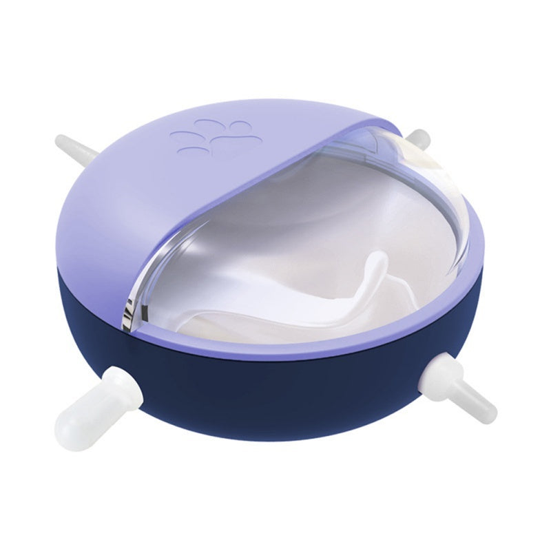Kitten Milk Feeder Dog Cat Drinker Puppy Bottle Feeder 4 Teats Multiple Kittens Breastfeeding Bubble Milk Bowl