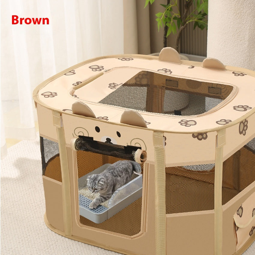 Cat Delivery Room Breathable Pet Tent