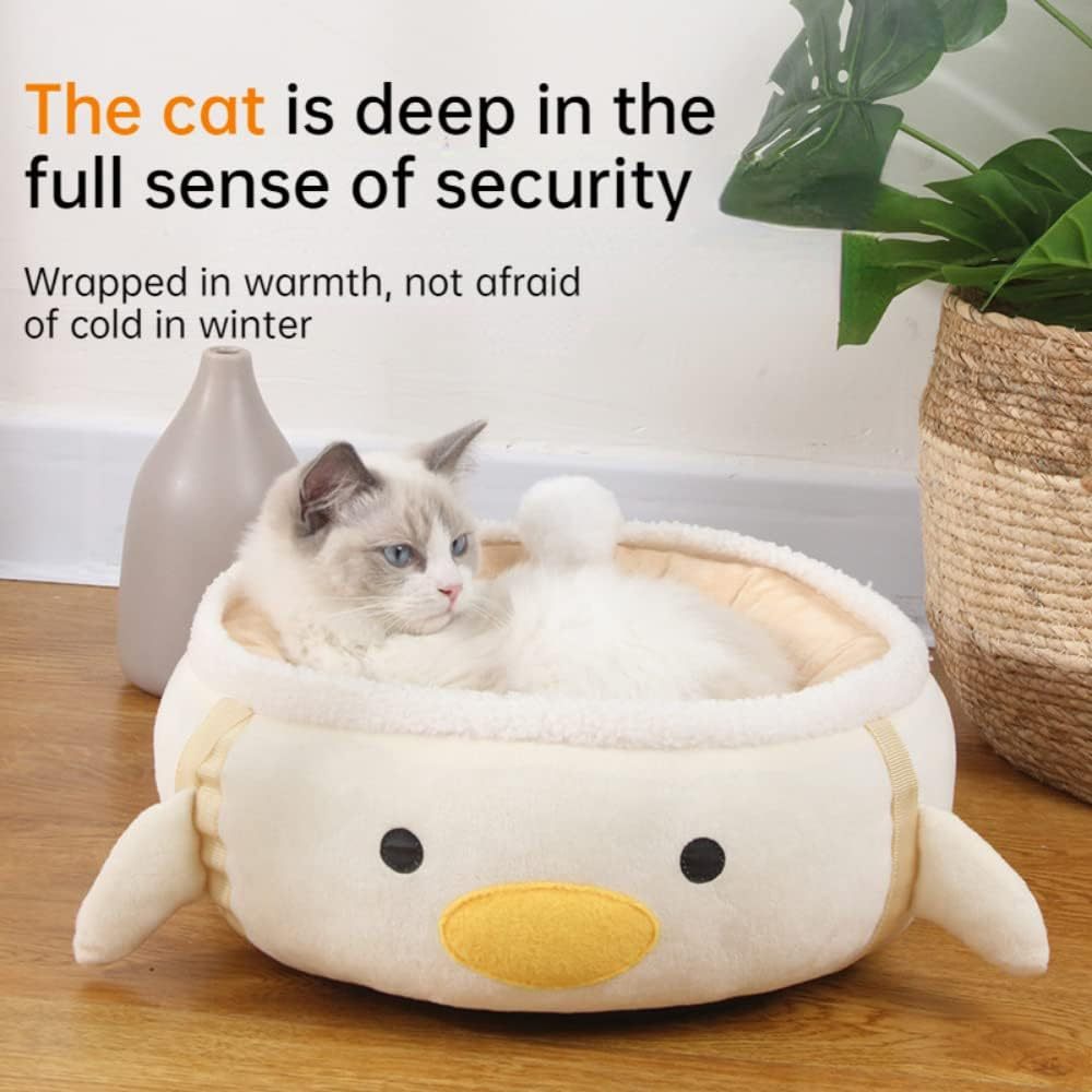 Cat Nest Chick Dinosaur Shape Cat Bed Cat Hammock Cute And Comfortable Cat Sofa Bed Can Be Hung Can Be Placed Flat Pet Bed Suitable For Small Cats And Dogs