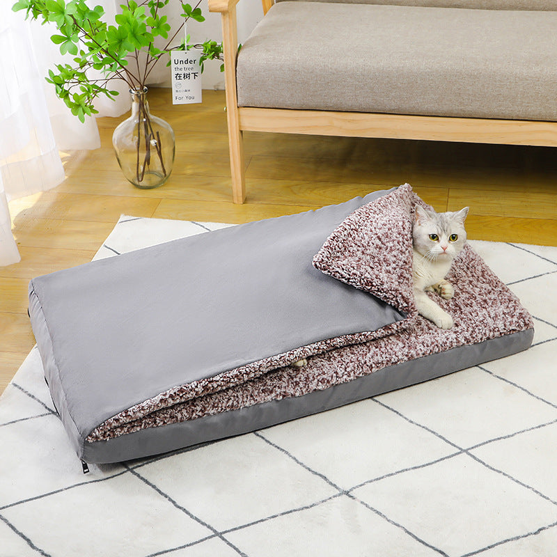 Full Nest Removable Washable Kennel Integrated Blanket Comforter
