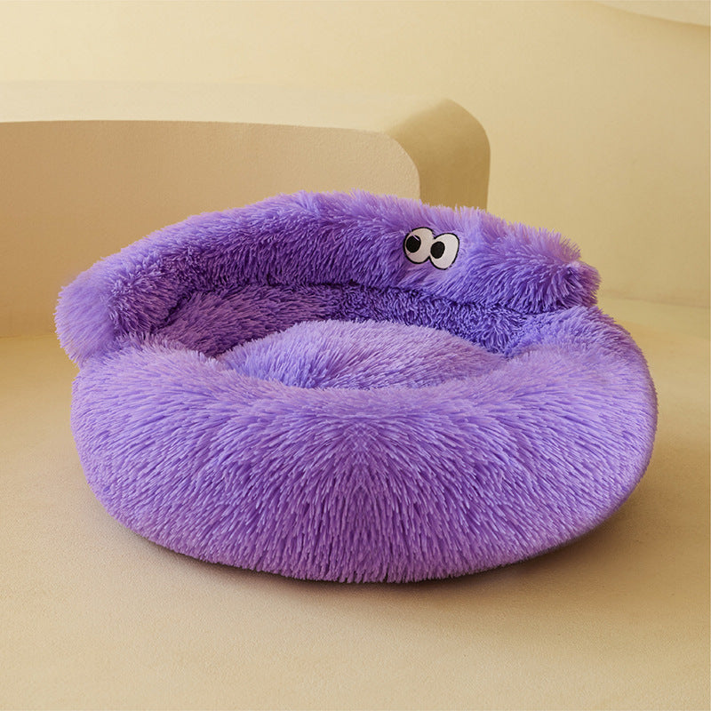 Pet Cat Nest For Winter, Warm Teddy Dog Nest Mat, Suitable For All Seasons, Small Dog Supplies, Cat Bed That Is Easy To Clean