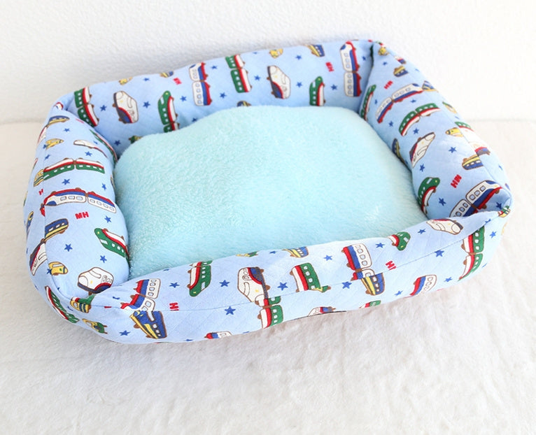 Small Square Nest Teddy Bichon Pet Kennel Dog Mat Four Seasons Universal Warm Nest