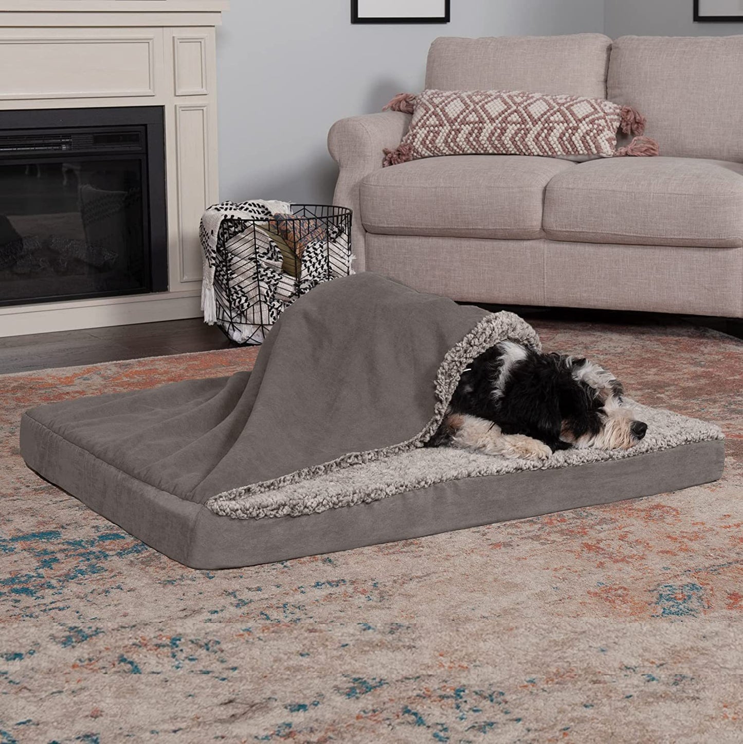 Full Nest Removable Washable Kennel Integrated Blanket Comforter