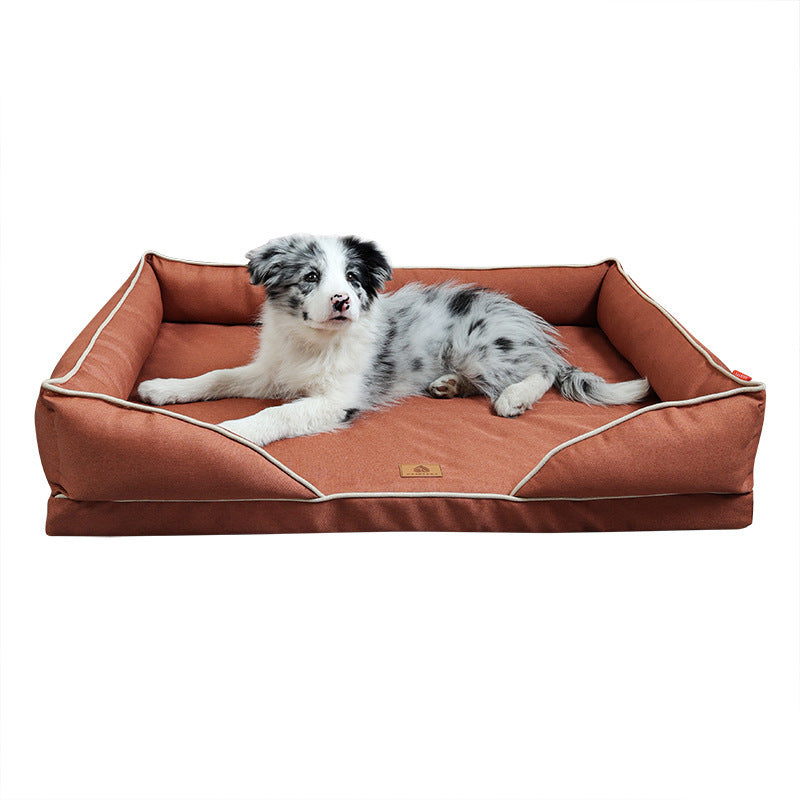 Linen Square Nest Removable And Washable Four Seasons Universal Kennel Dogs Bed