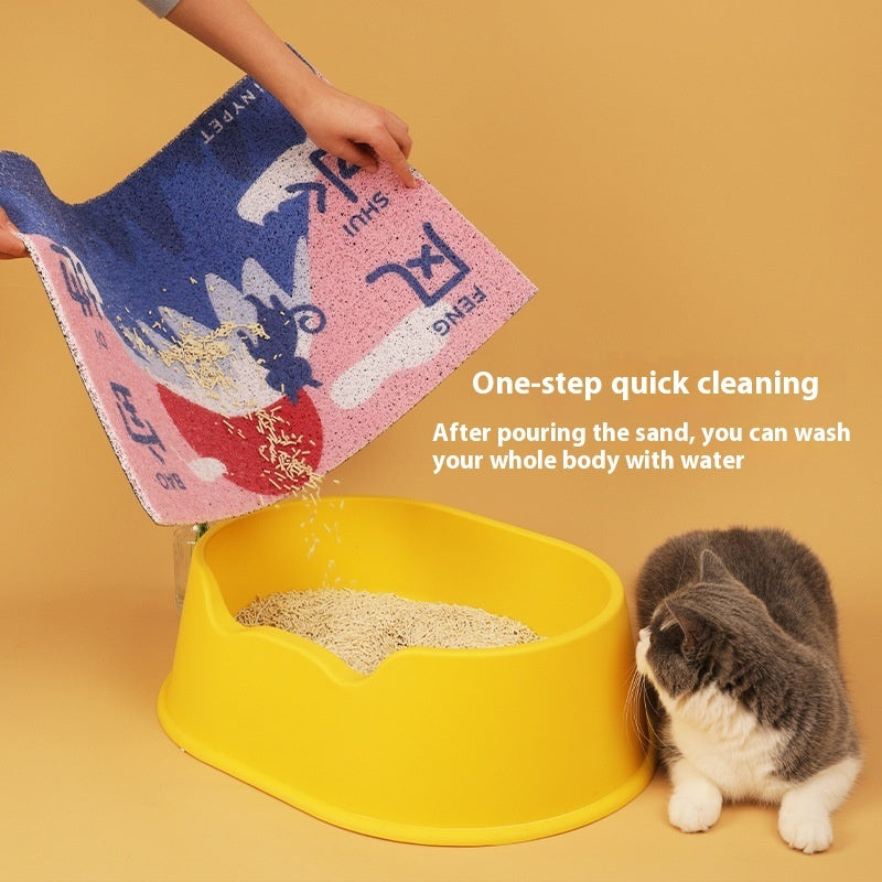 Scratch-resistant Foot Protection Cat Litter Box Supplies