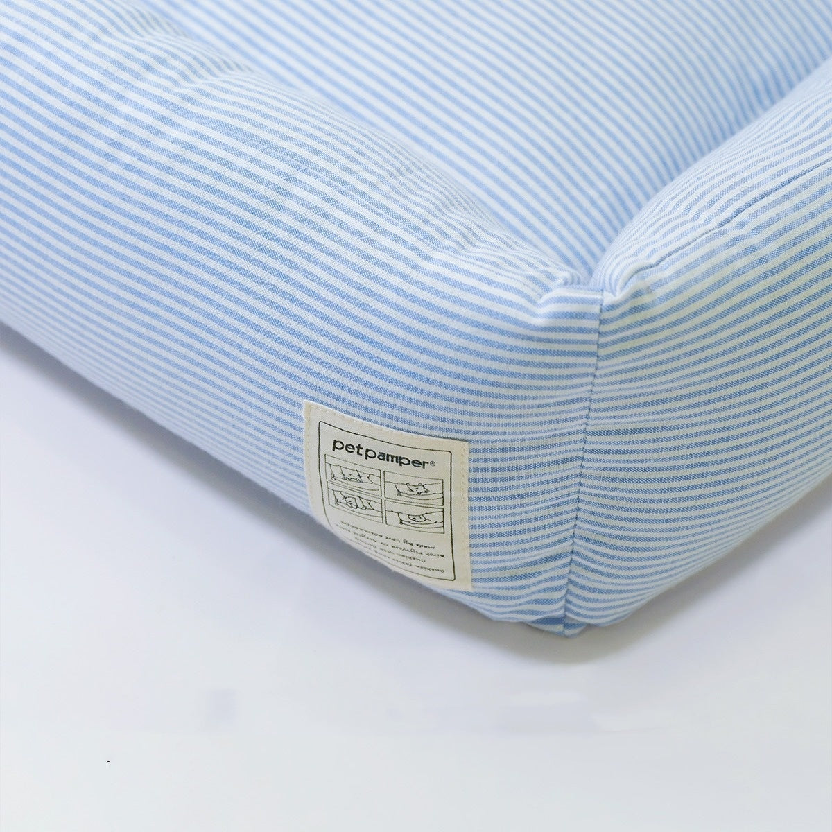 Striped Shirt Lining Foldable Warm Cat Nest
