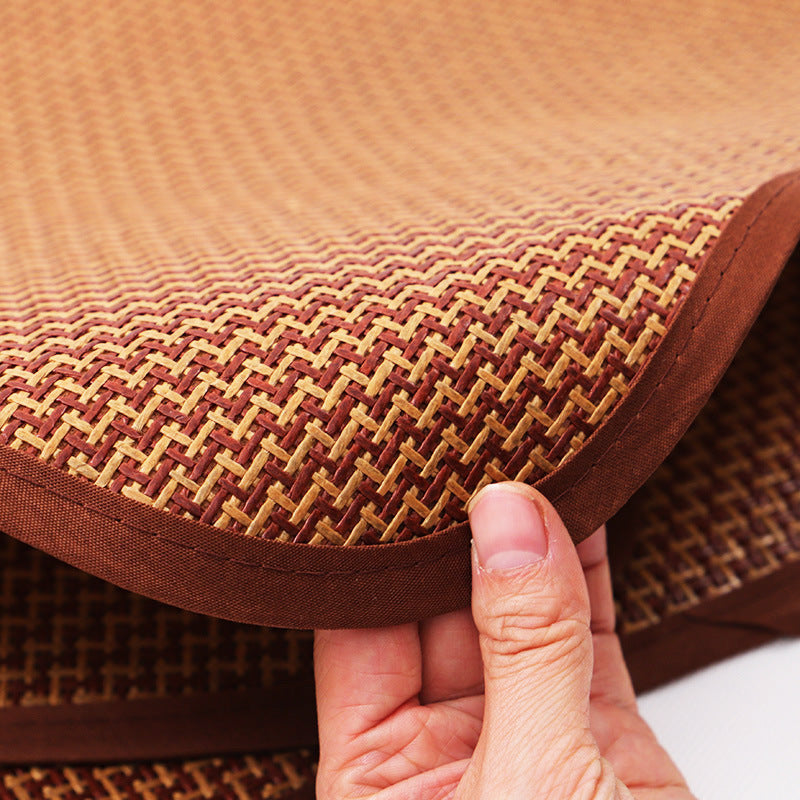 Premium Cat And Dog Cooling Mat - Self Cooling Pad For Summer - Bamboo Rattan Woven Resting Mat - Ideal For Kennels Crates Guinea Pigs And Hamsters