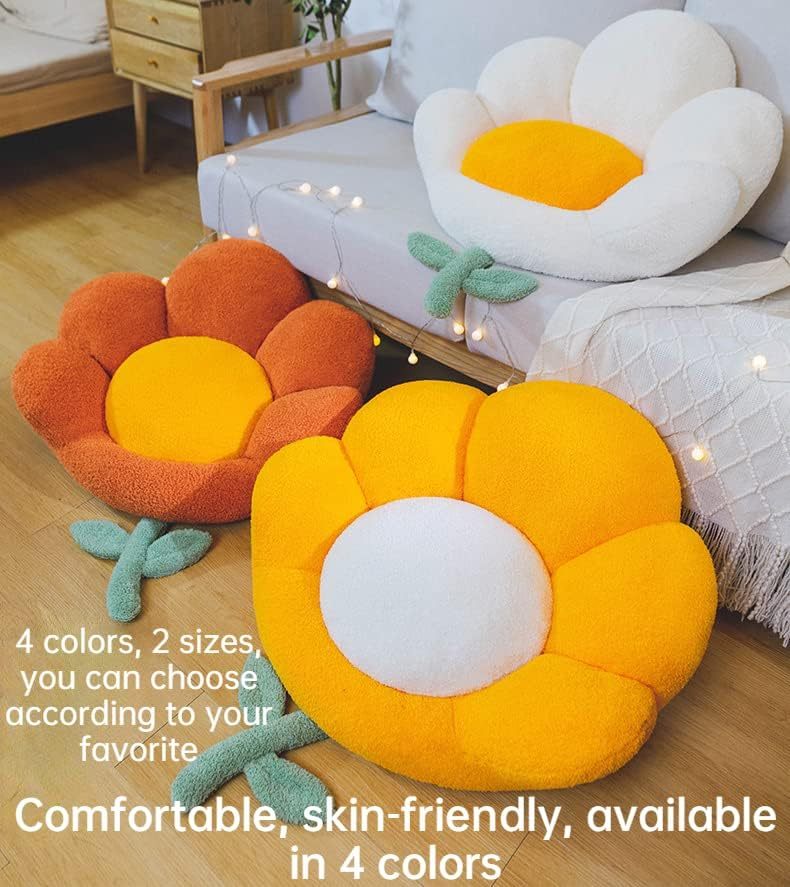 Flower Shaped Cat Nest Soft Non Slip Thick Comfortable Bed Multifunctional Cushion Suitable For Small Cats And Dogs