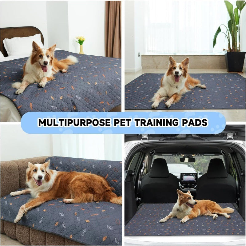 Breathable Absorbent Machine Washable Non-slip Training Dog Urine Pad Pet Supplies
