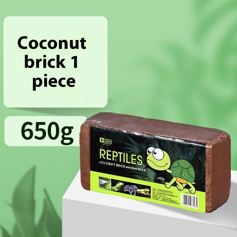 Climbing Pet Coconut Soil Turtle Winter Sleeping Supplies
