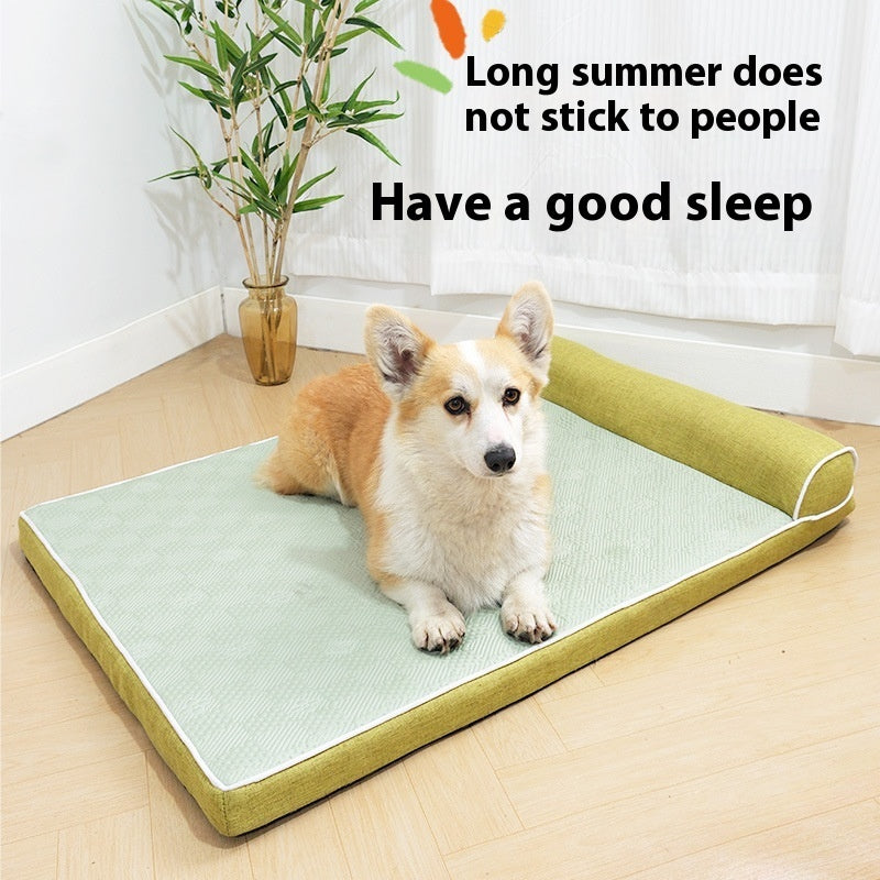 New Technology Cool Feeling Dog Mat Sleeping Mat Kennel Four Seasons Universal