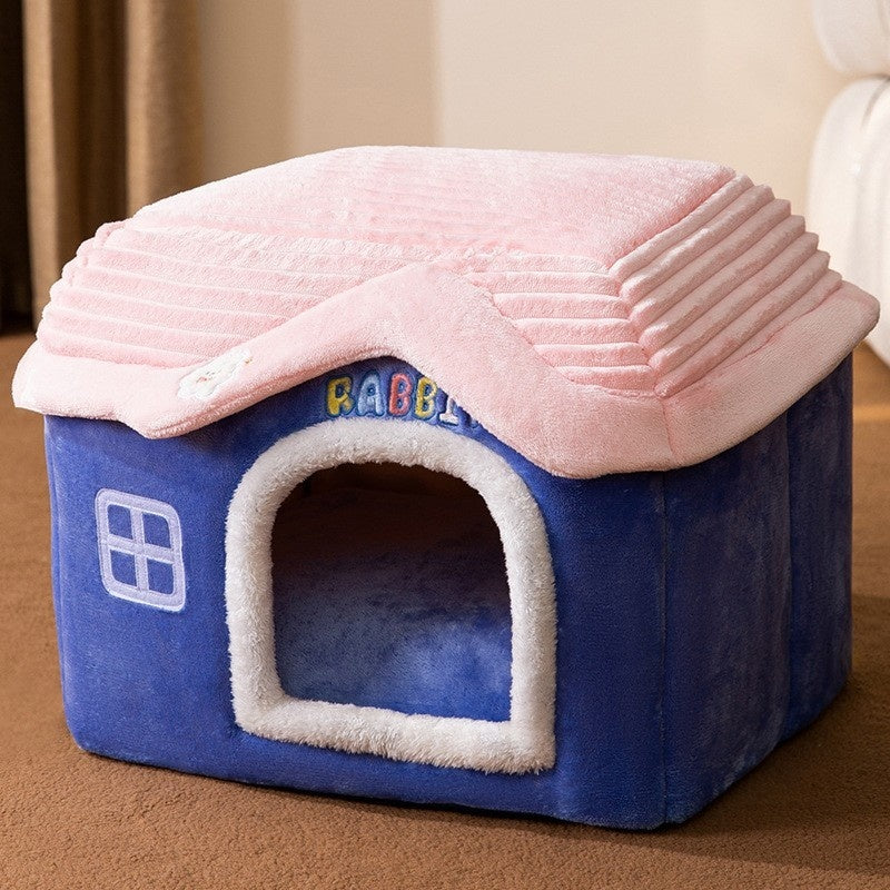 Autumn And Winter Closed Warm Cat Bed Kennel Pet Supplies