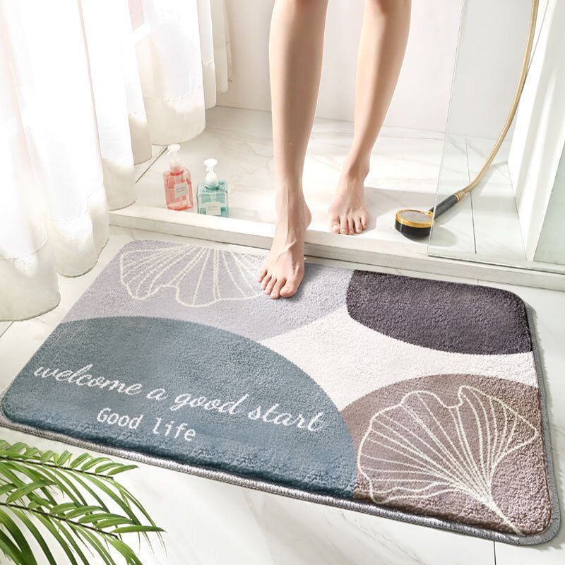 Bathroom Strong Absorbent Cartoon Stain-resistant Non-slip Mat