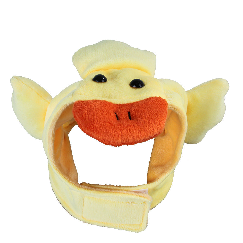 Funny Pet Dog Cat Costume Warm Hat Photo Props Headwear