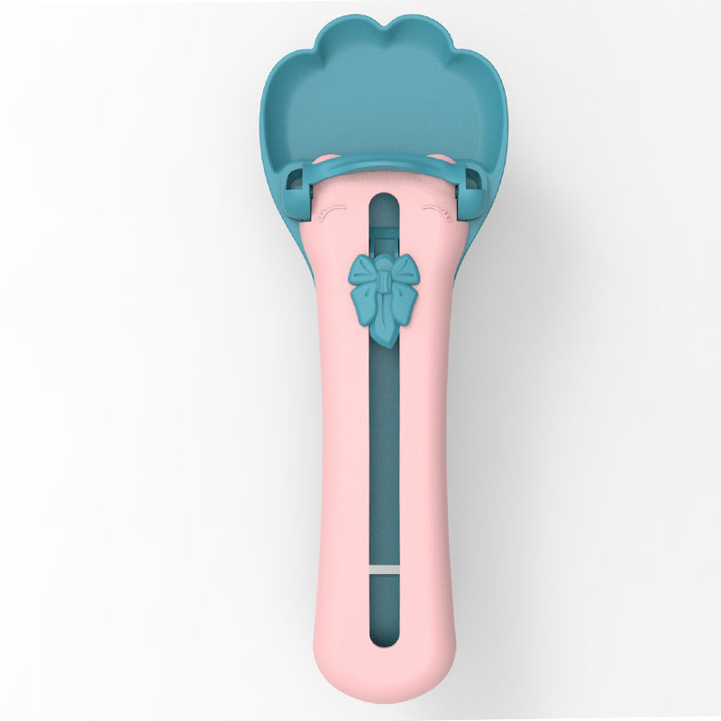Pet Feed Spoon Snack Extrusion Food Scoop Cat Treat Bars Squeezer Feeder Puppy Kitten Liquid Food Cereal Dispenser Dropshipping