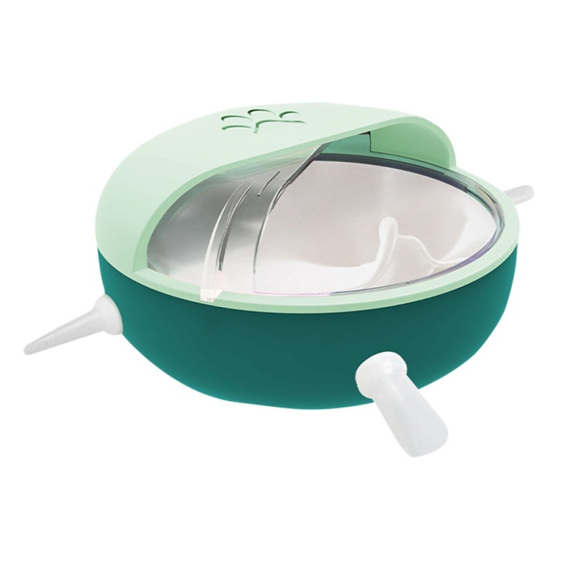 Kitten Milk Feeder Dog Cat Drinker Puppy Bottle Feeder 4 Teats Multiple Kittens Breastfeeding Bubble Milk Bowl